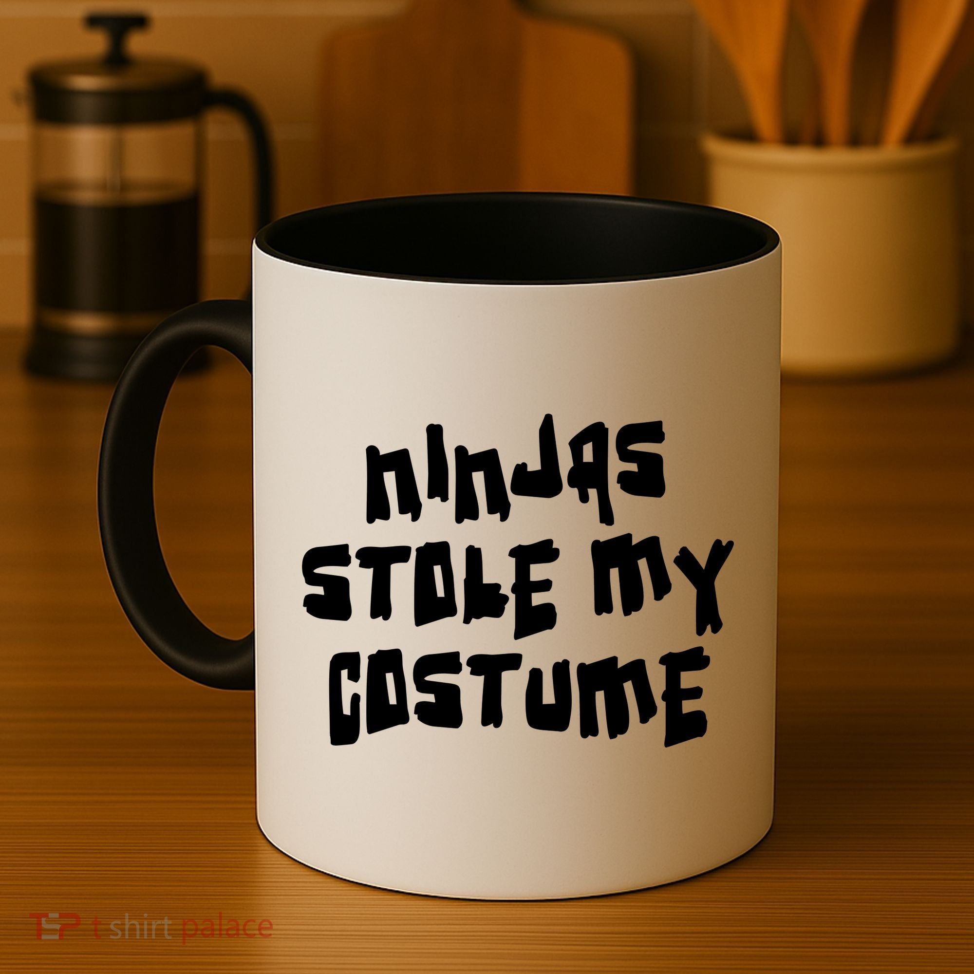 Ninjas Stole My Costume Halloween Coffee Mug