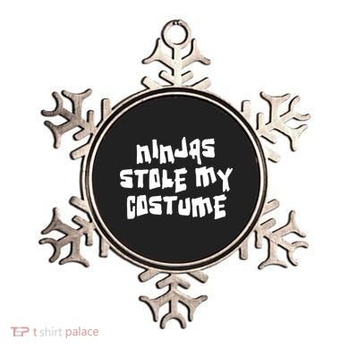 Ninjas Stole My Costume Halloween Ornament