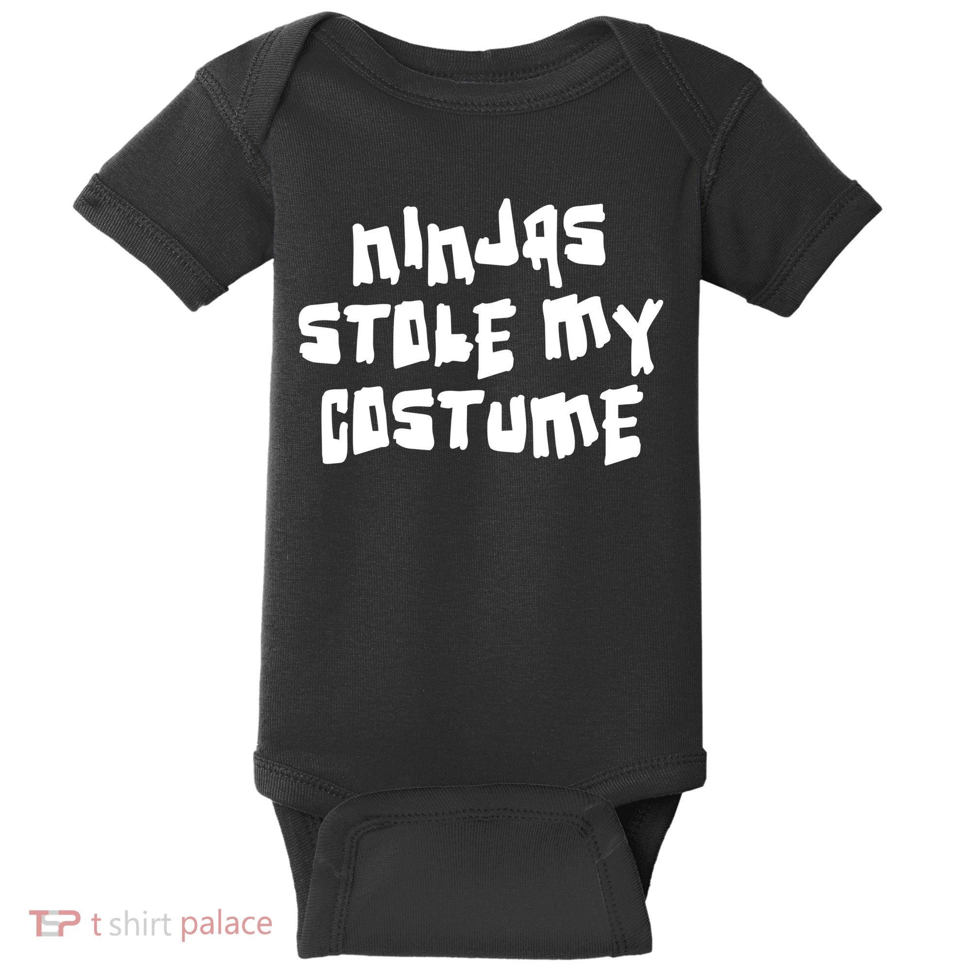 Ninjas Stole My Costume Halloween Baby Bodysuit