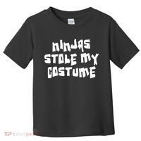 Ninjas Stole My Costume Halloween Toddler T-Shirt thumb 0