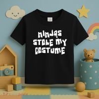 Ninjas Stole My Costume Halloween Toddler T-Shirt thumb 3