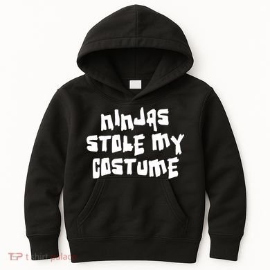 Ninjas Stole My Costume Halloween Kids Hoodie