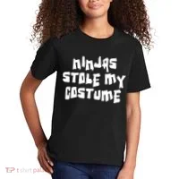 Ninjas Stole My Costume Halloween Kids T-Shirt thumb 2
