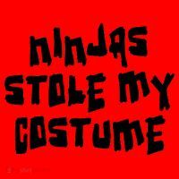 Ninjas Stole My Costume Halloween Santa Hat thumb 1