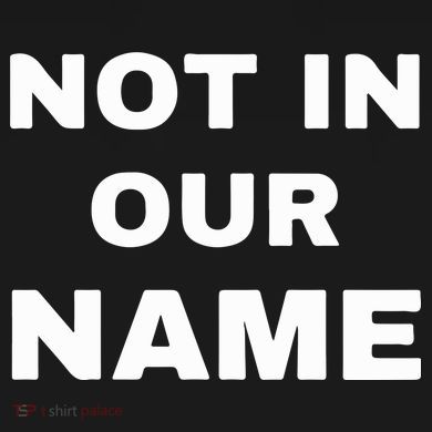 Not In Our Name V-Neck T-Shirt