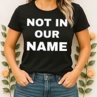Not In Our Name Women's T-Shirt thumb 2
