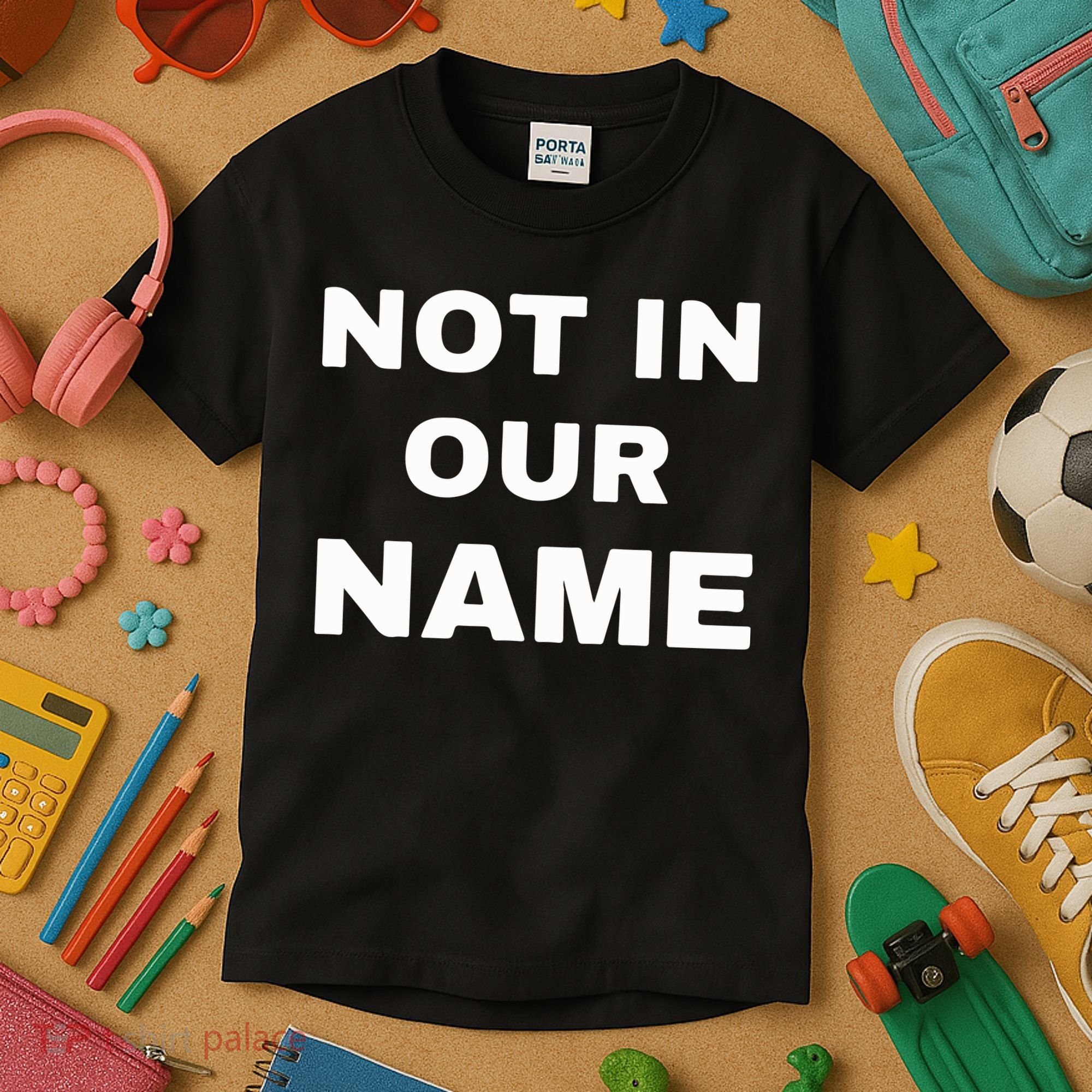 Not In Our Name Kids T-Shirt