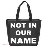 Not In Our Name Tote Bag thumb 0