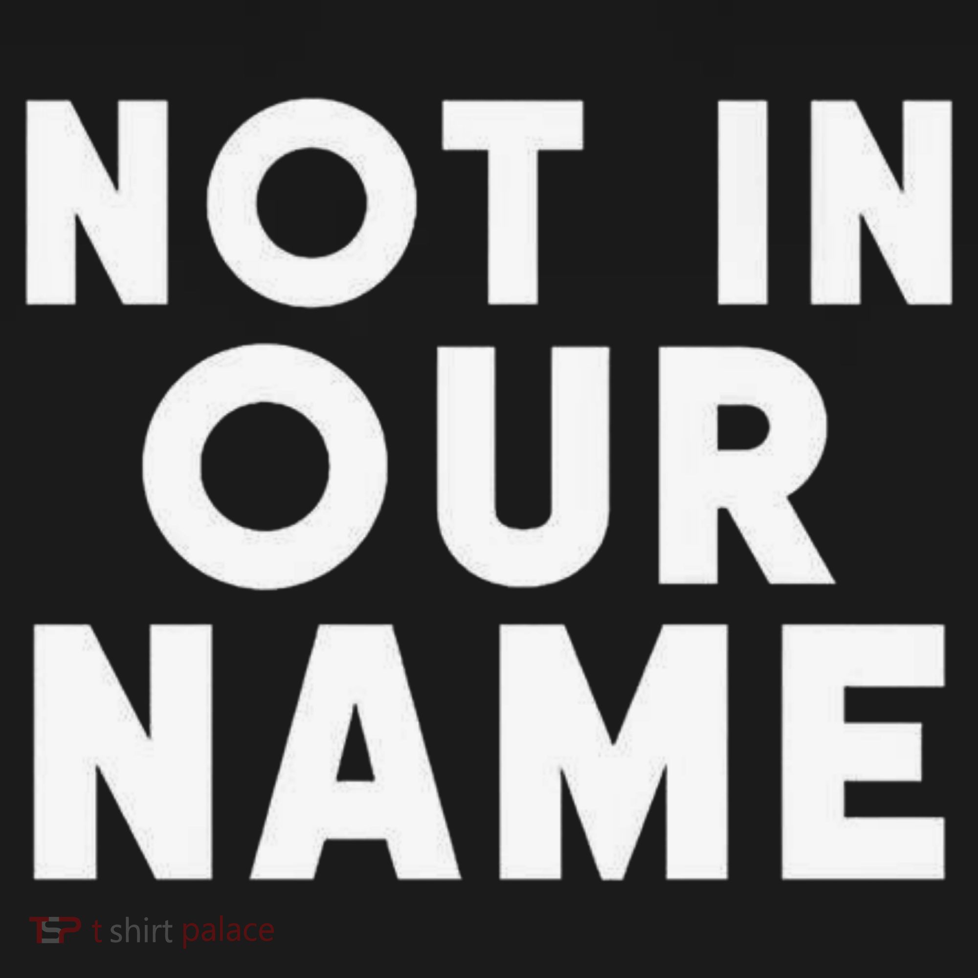 Not In Our Name Free Gaza Stop War In Palestine Women's Hoodie