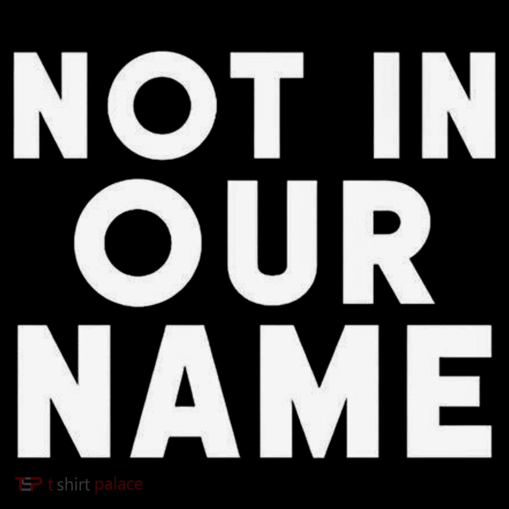 Not In Our Name Free Gaza Stop War In Palestine Women's Tank Top