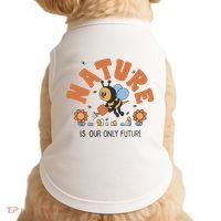 Nature Is Our Only Future Earth Day Bee Doggie Tank thumb 0