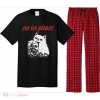 No Ice Please Funny Cat Meme Pajama Set thumb 0
