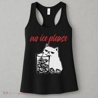 No Ice Please Funny Cat Meme Women's Tank Top thumb 3