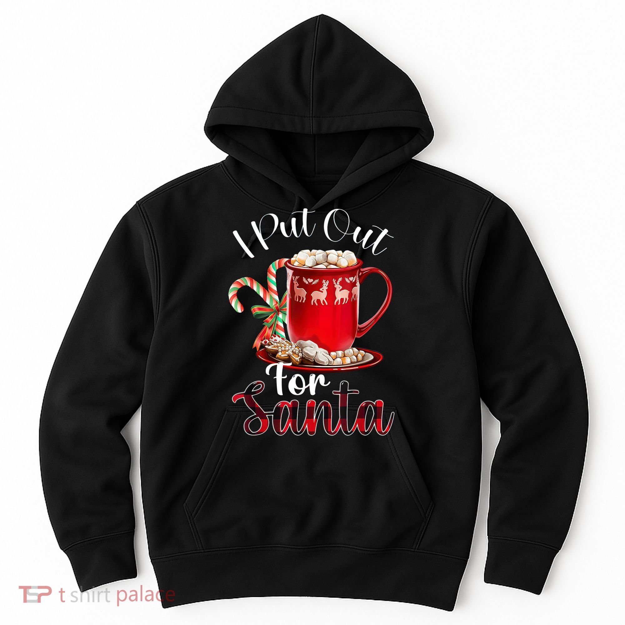 Naughty I Put Out For Santa Christmas Xmas Hoodie