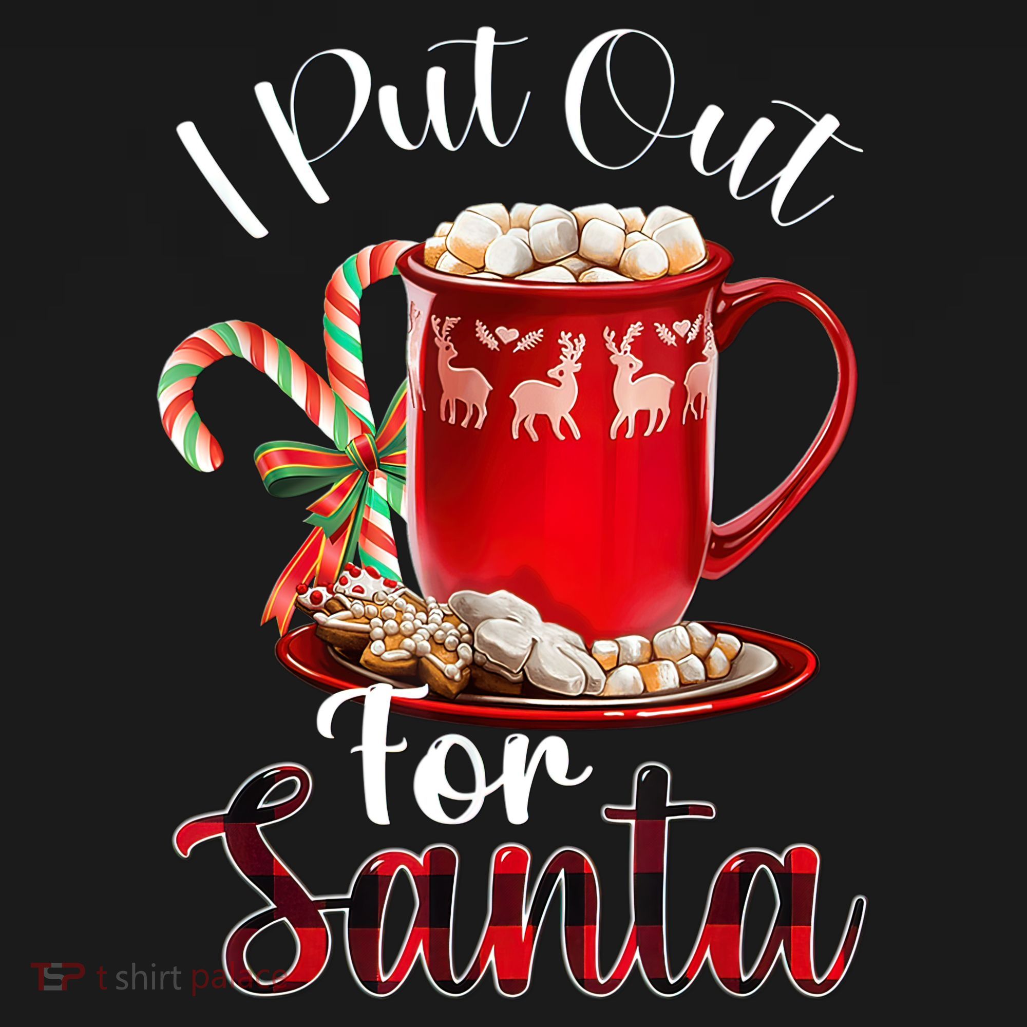 Naughty I Put Out For Santa Christmas Xmas Women's Hoodie