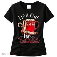 Naughty I Put Out For Santa Christmas Xmas Women's T-Shirt thumb 0
