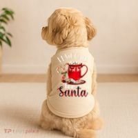 Naughty I Put Out For Santa Christmas Xmas Doggie Tank thumb 2