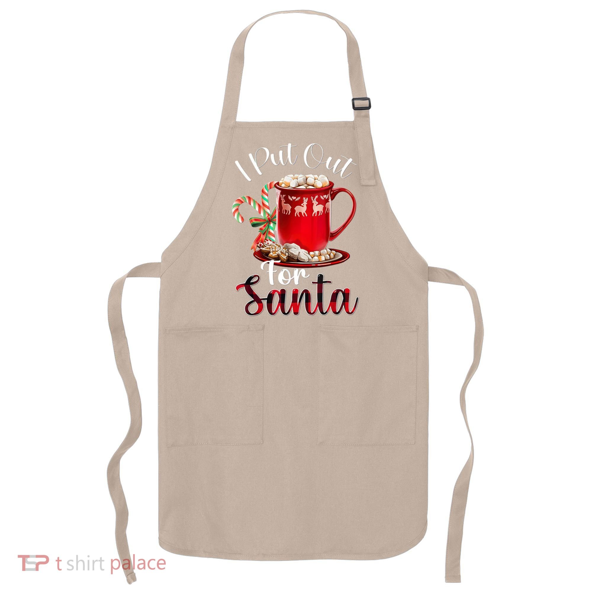 Naughty I Put Out For Santa Christmas Xmas Apron