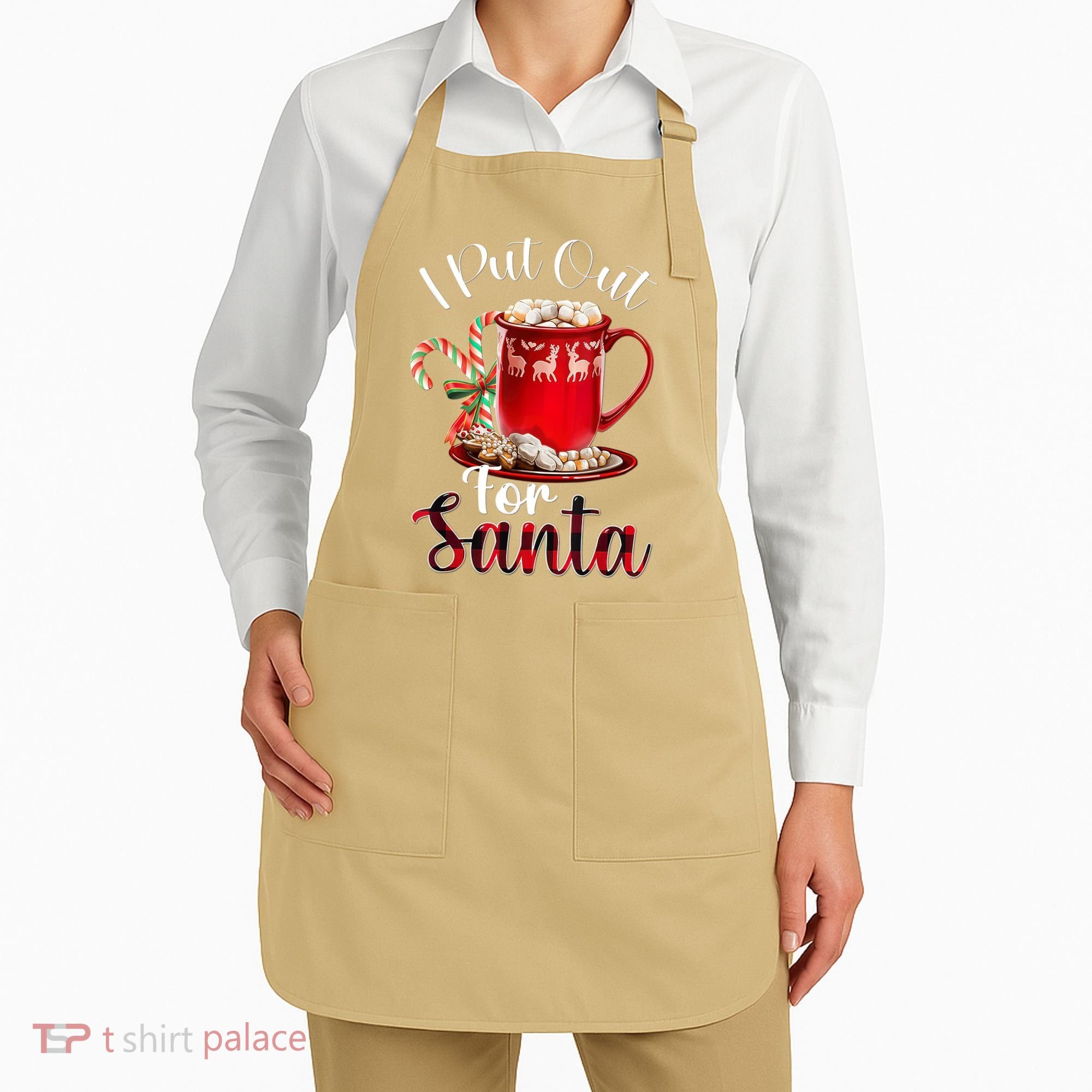 Naughty I Put Out For Santa Christmas Xmas Apron