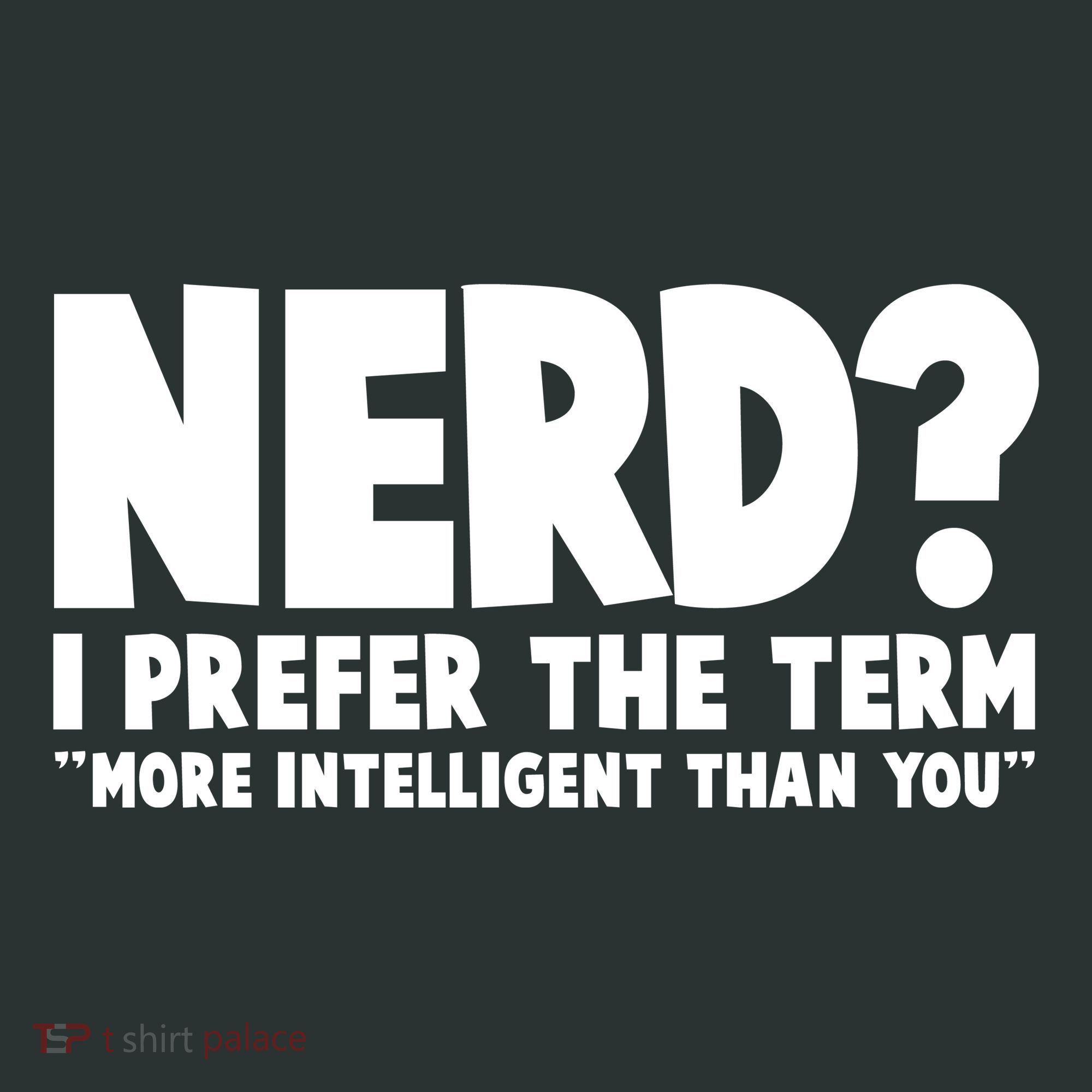 Nerd I Prefer The Term More Intelligent Than You Hoodie