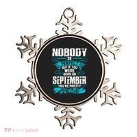 Nobody Is Perfect But If You Born In September Birthday Gift Ornament thumb 0
