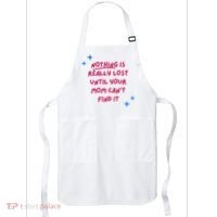Nothing Is Really Lost Until Your Mom Can't Find It Funny Apron thumb 0