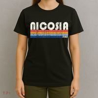 Nicosia Italy Retro 70s 80s Style T-Shirt thumb 4