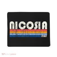 Nicosia Italy Retro 70s 80s Style Mousepad thumb 0