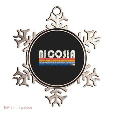 Nicosia Italy Retro 70s 80s Style Ornament