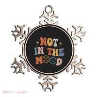 Not In The Mood With Words On Back Aesthetic Trendy Costume Ornament thumb 0