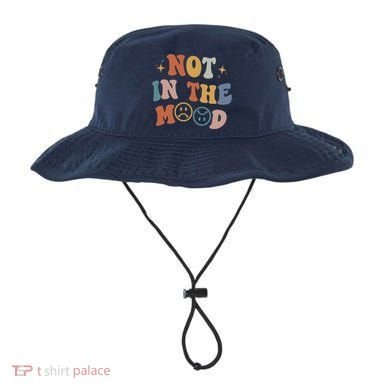 Not In The Mood With Words On Back Aesthetic Trendy Costume Bucket Hat