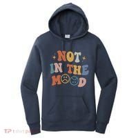 Not In The Mood With Words On Back Aesthetic Trendy Costume Women's Hoodie thumb 0