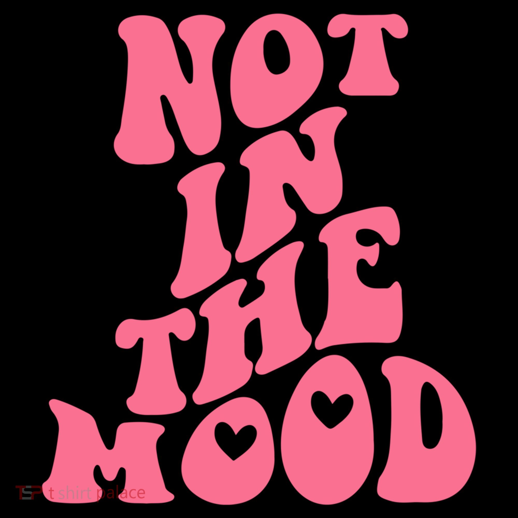 Not In The Mood Aesthetic Words Trendy Funny Gift Coffee Mug