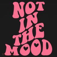 Not In The Mood Aesthetic Words Trendy Funny Gift Women's Hoodie thumb 2