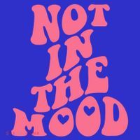 Not In The Mood Aesthetic Words Trendy Funny Gift Mousepad thumb 1