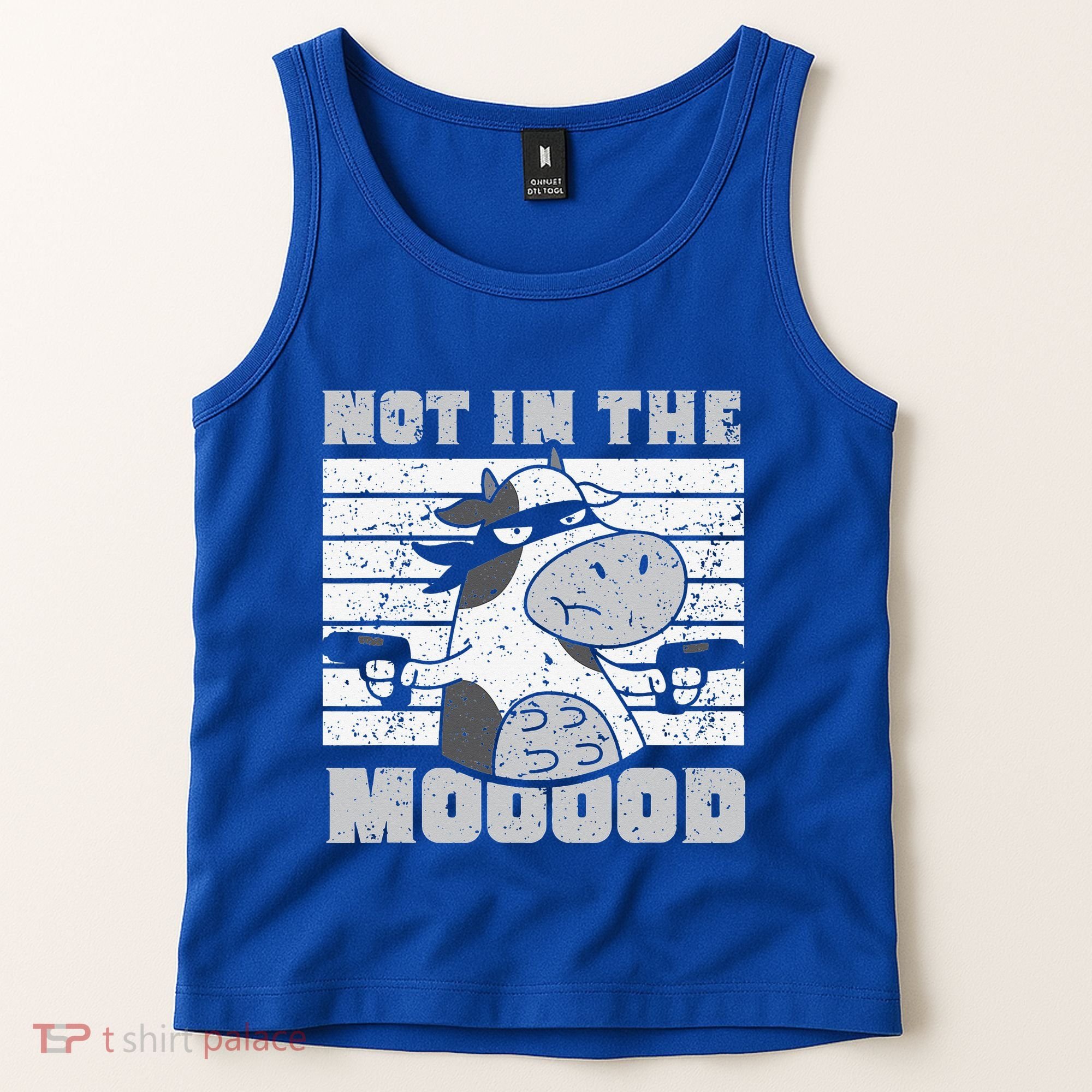 Not In The Mooood Cow Cows Farm Animals Lover Tank Top
