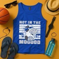 Not In The Mooood Cow Cows Farm Animals Lover Tank Top thumb 4
