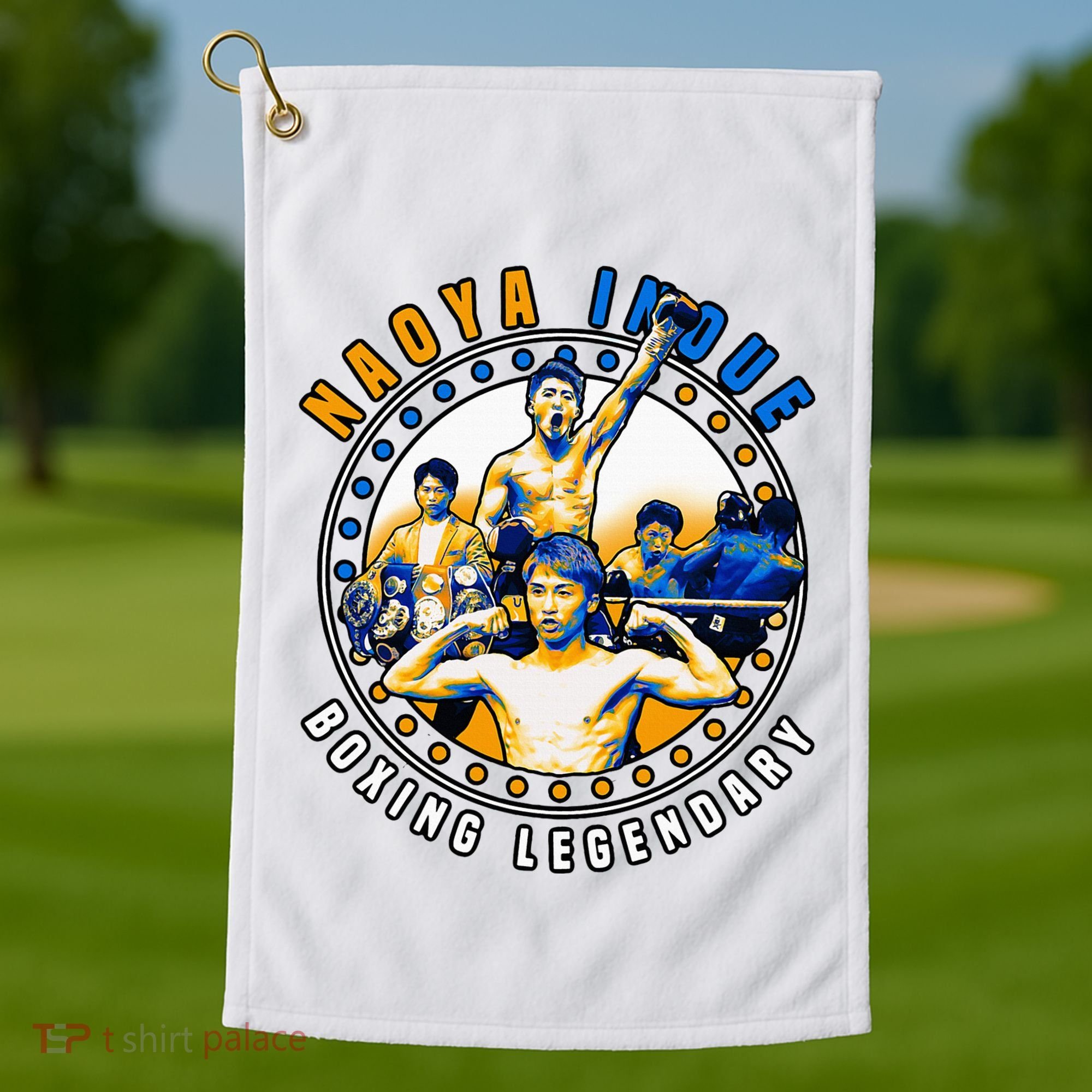 Naoya Inoue Tribute For Future Boxers Golf Towel