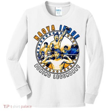 Naoya Inoue Tribute For Future Boxers Kids Long Sleeve Shirt
