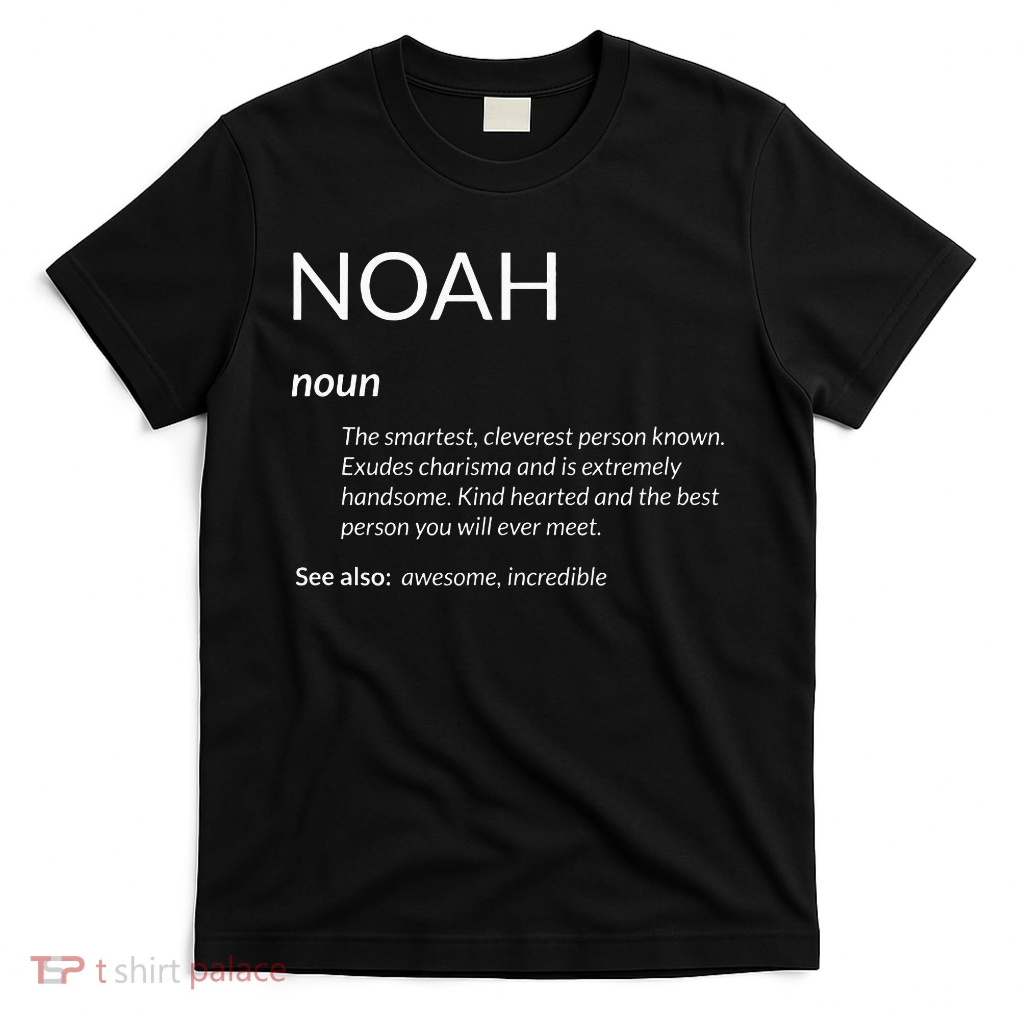 Noah Is The Best Funny Name Definition Noah T-Shirt