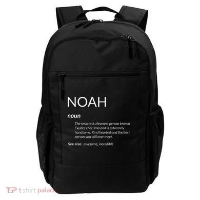 Noah Is The Best Funny Name Definition Noah Backpack