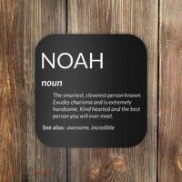 Noah Is The Best Funny Name Definition Noah Coaster thumb 0