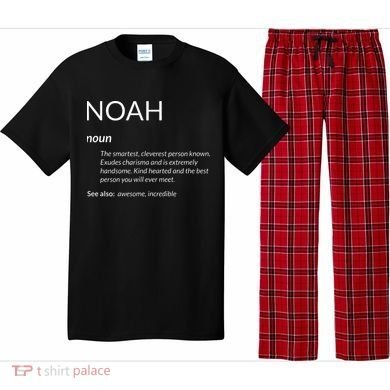 Noah Is The Best Funny Name Definition Noah Pajama Set
