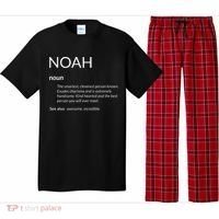 Noah Is The Best Funny Name Definition Noah Pajama Set thumb 0