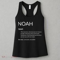 Noah Is The Best Funny Name Definition Noah Women's Tank Top thumb 3
