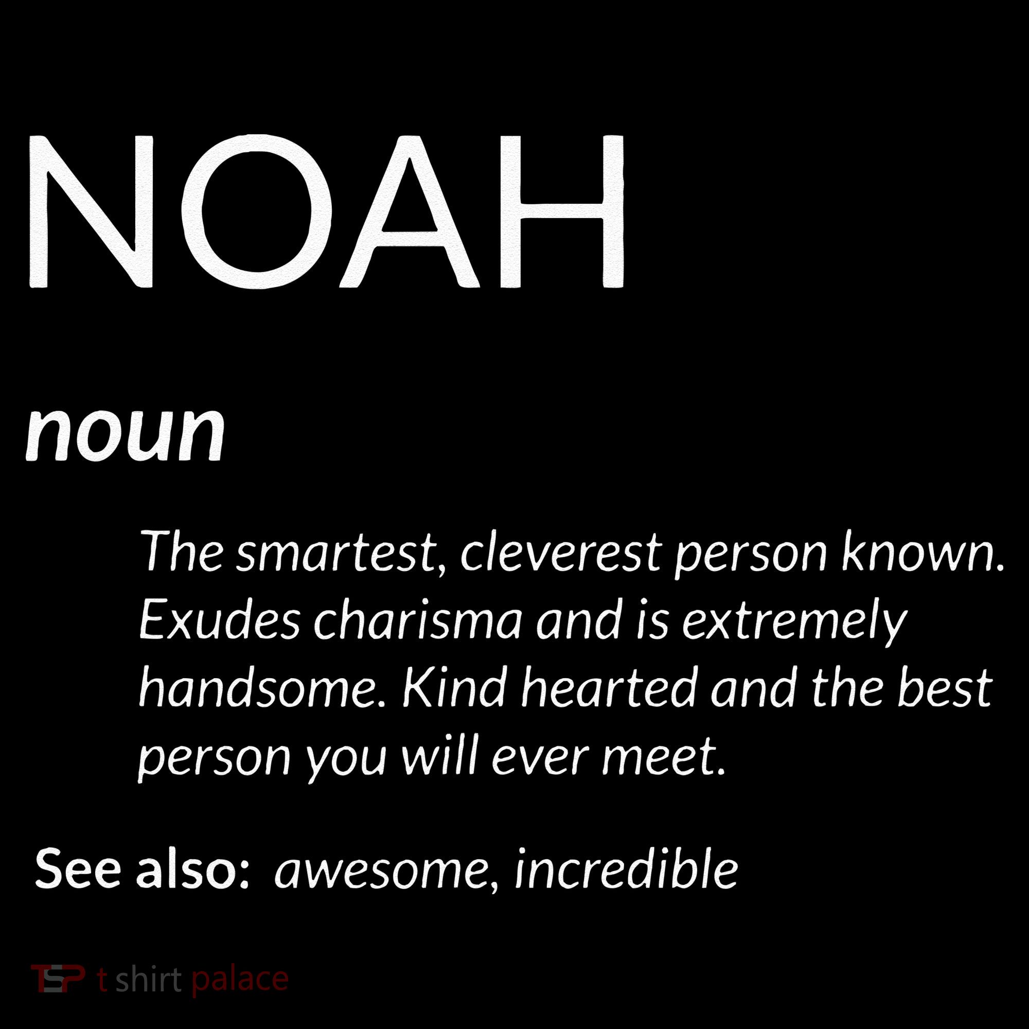Noah Is The Best Funny Name Definition Noah Baby Bodysuit