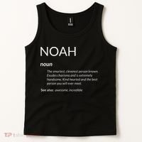 Noah Is The Best Funny Name Definition Noah Tank Top thumb 2