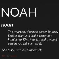 Noah Is The Best Funny Name Definition Noah Tank Top thumb 6