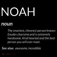 Noah Is The Best Funny Name Definition Noah Kids T-Shirt thumb 4