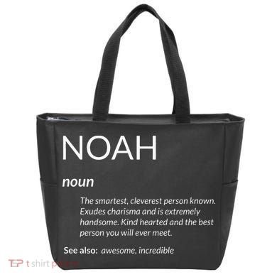 Noah Is The Best Funny Name Definition Noah Tote Bag